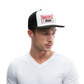 Square Branded Trucker Hat - white/black