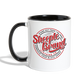 Sheeple Branded Coffee Mug - white/black