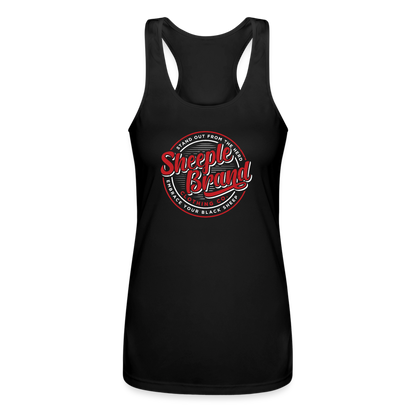 Women’s Performance Racerback Tank Top - black