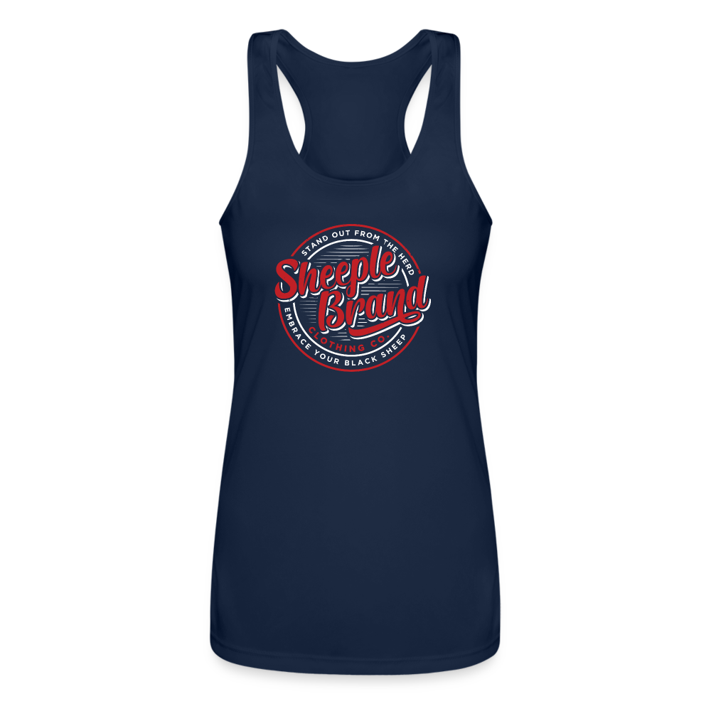 Women’s Performance Racerback Tank Top - navy