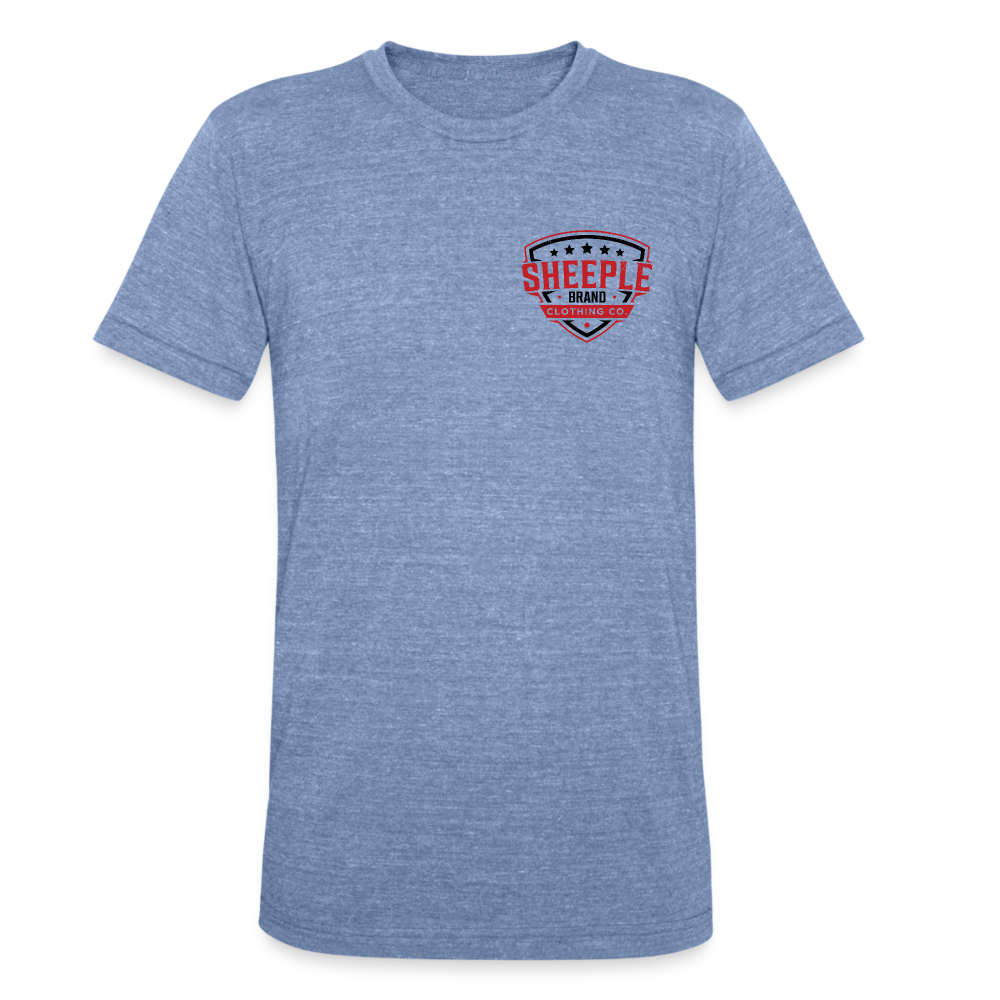 Unisex Tri-Blend T-Shirt - heather blue