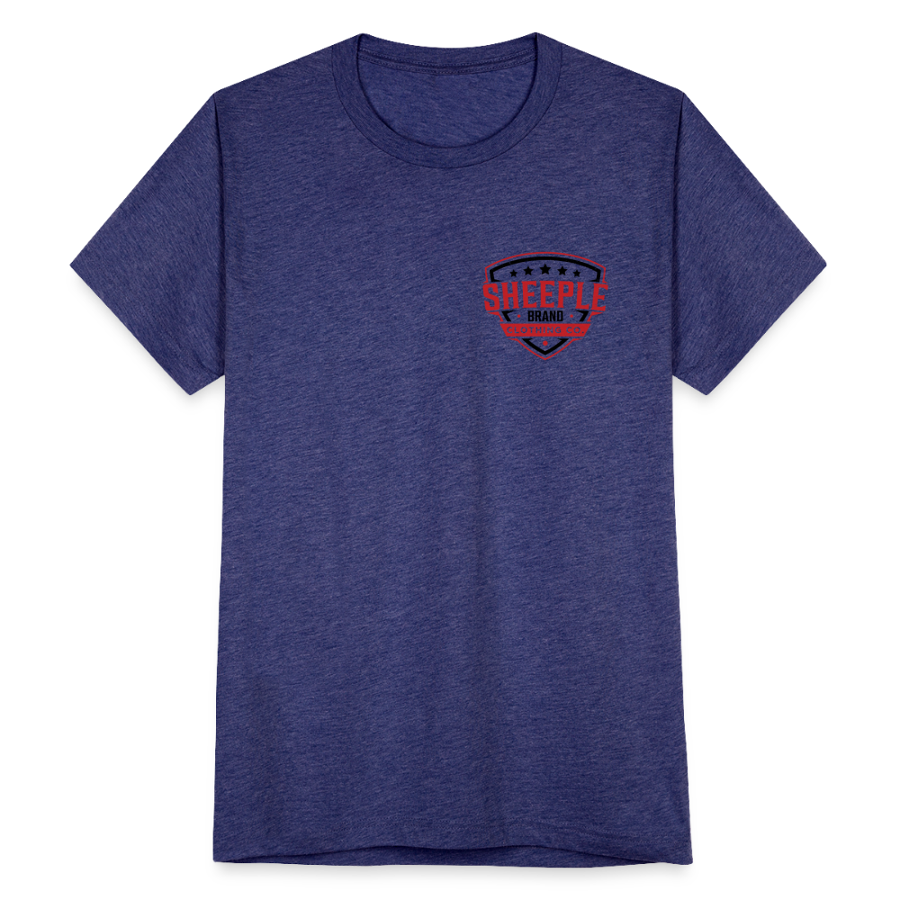 Unisex Tri-Blend T-Shirt - heather indigo