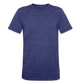 Unisex Tri-Blend T-Shirt Back Branding - heather indigo