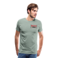 Men's Cotton Sheeple Brand T-Shirt - steel green