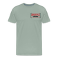 Men's Cotton Sheeple Brand T-Shirt - steel green