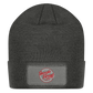 Sheeple Patch Beanie - charcoal grey