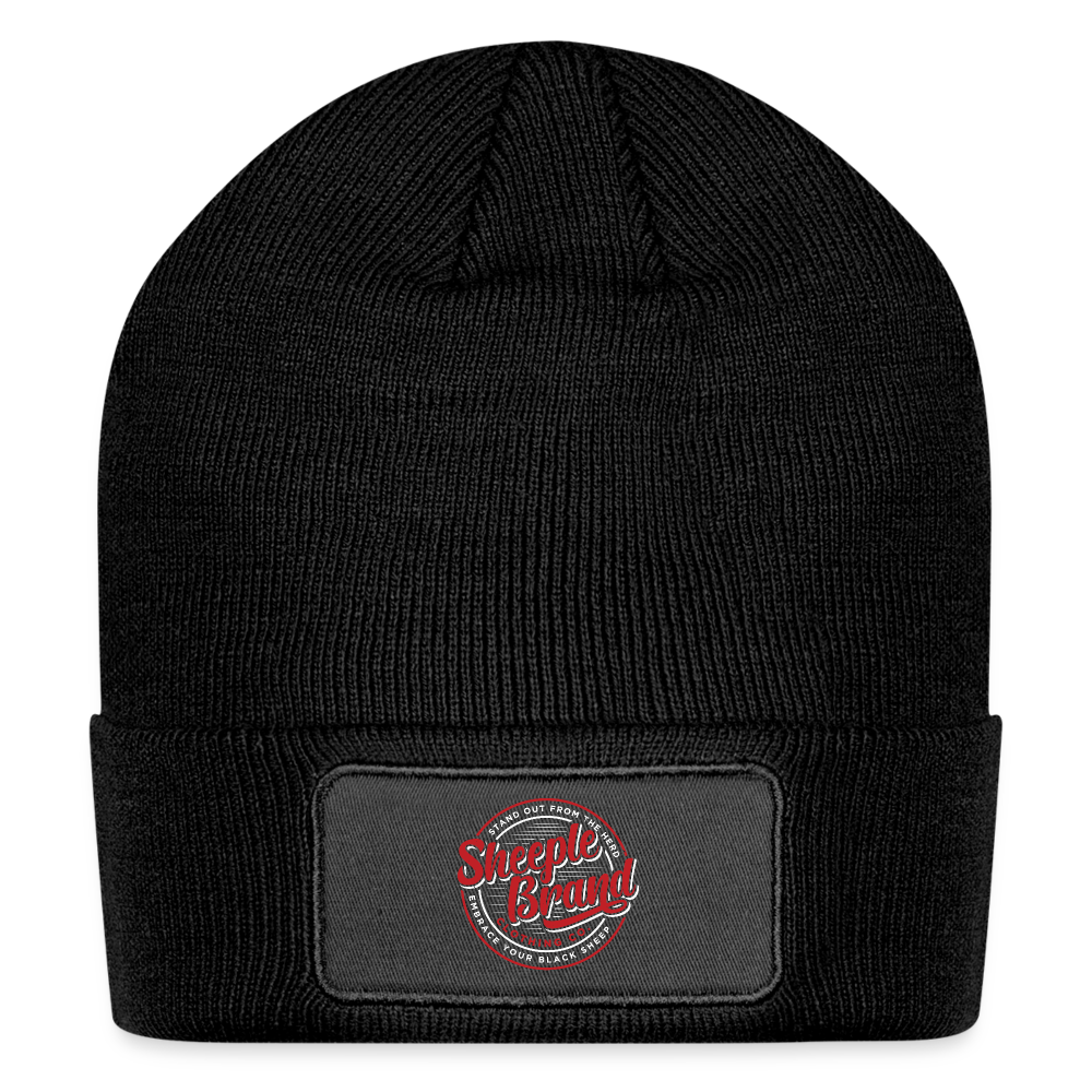 Sheeple Patch Beanie - black