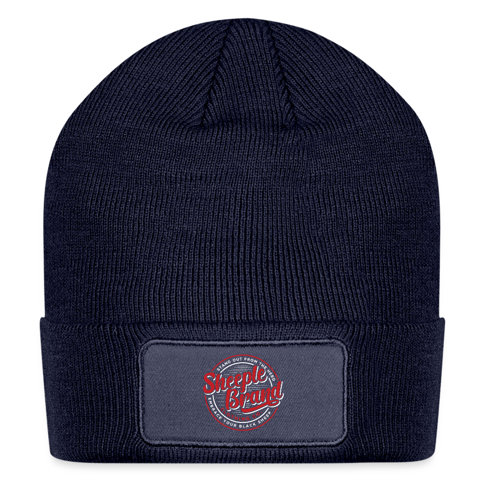 Sheeple Patch Beanie - navy