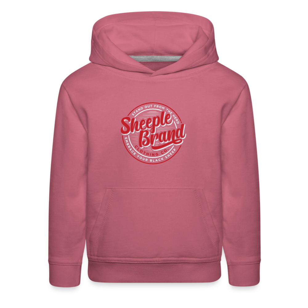 Kids' Sheeple Hoodie - mauve