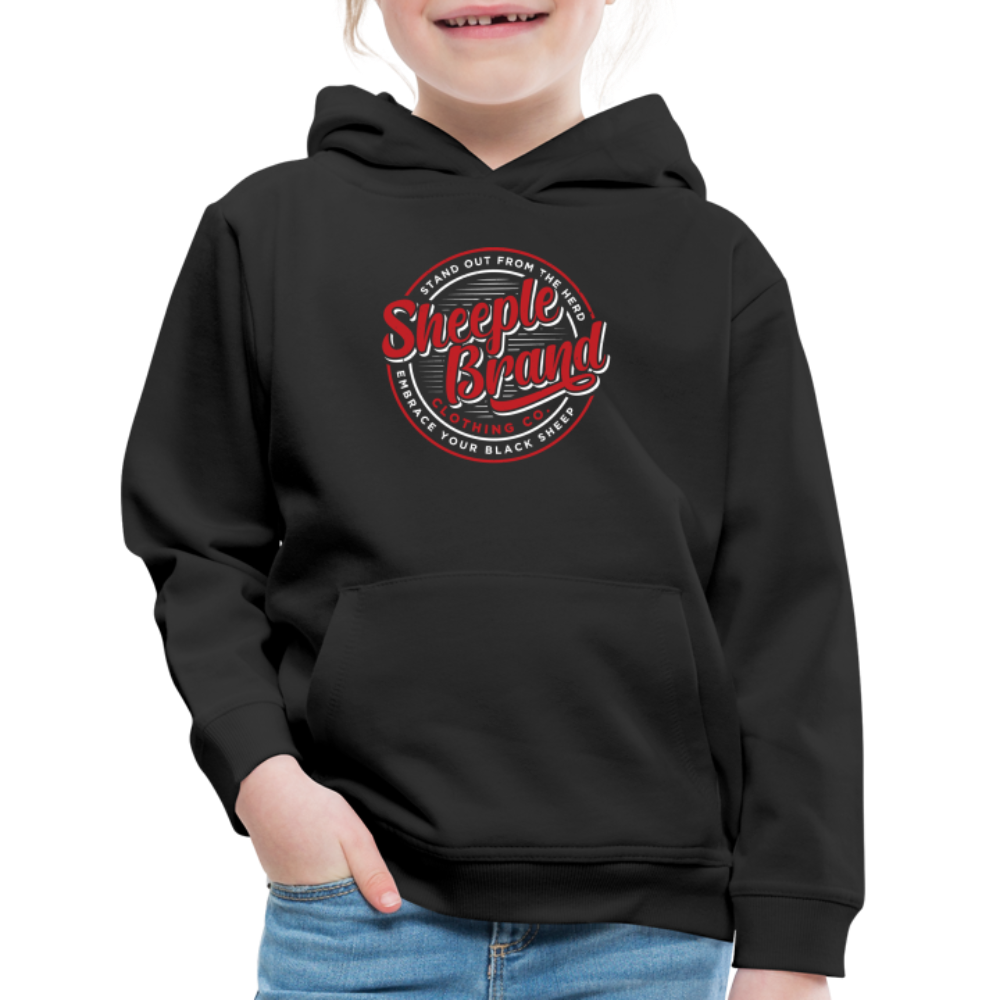 Kids' Sheeple Hoodie - black