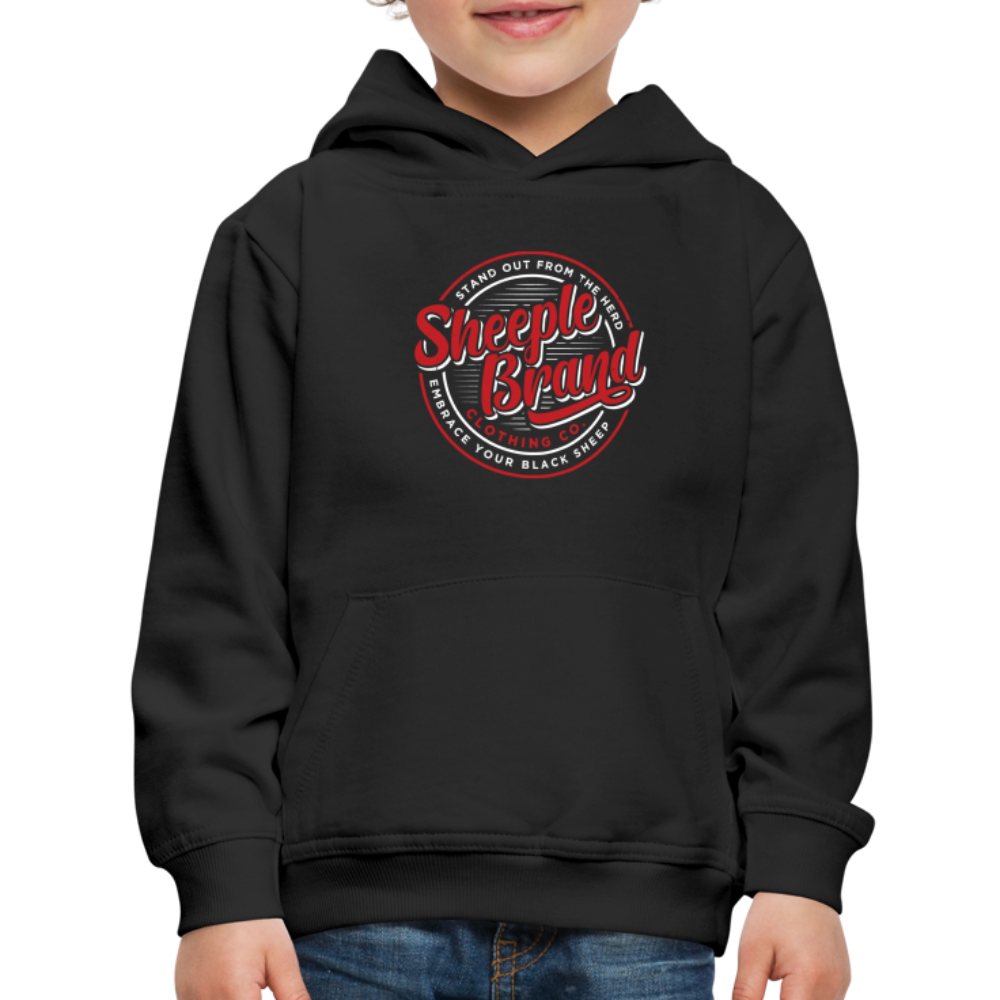 Kids' Sheeple Hoodie - black