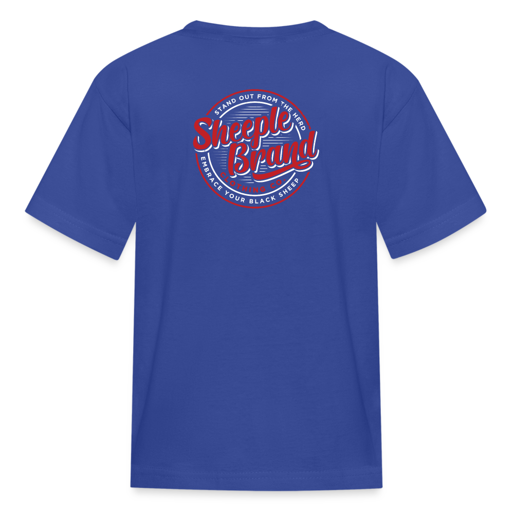 Kids' Sheeple T-Shirt - royal blue