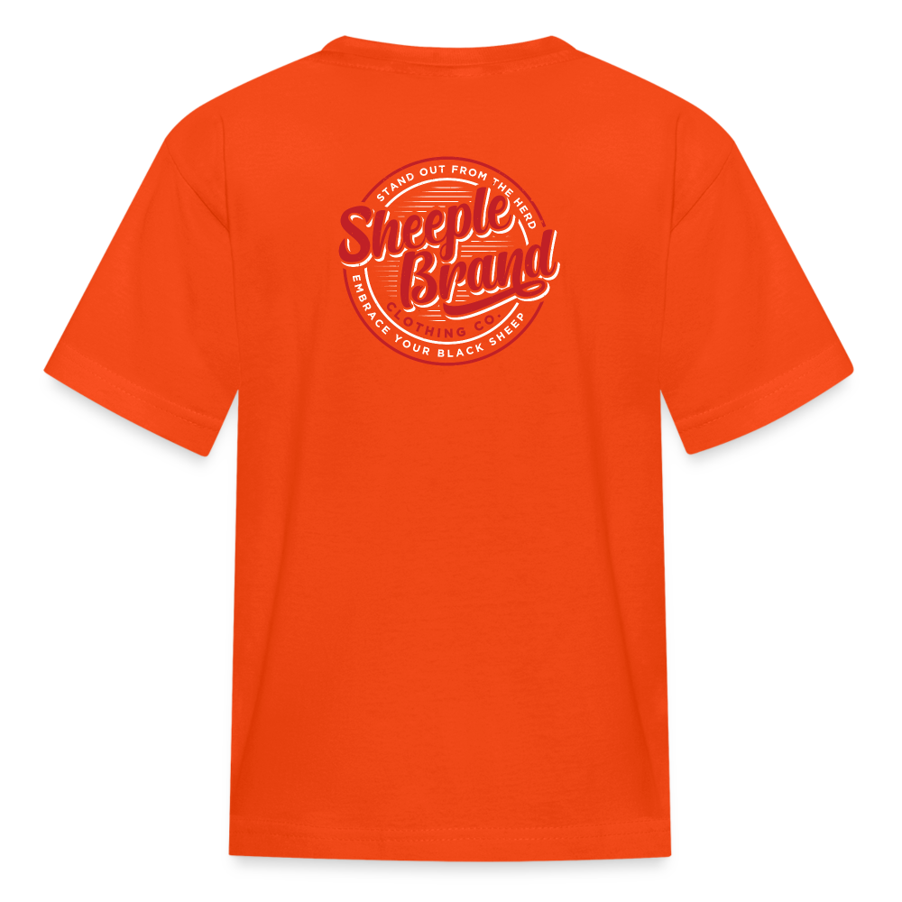 Kids' Sheeple T-Shirt - orange