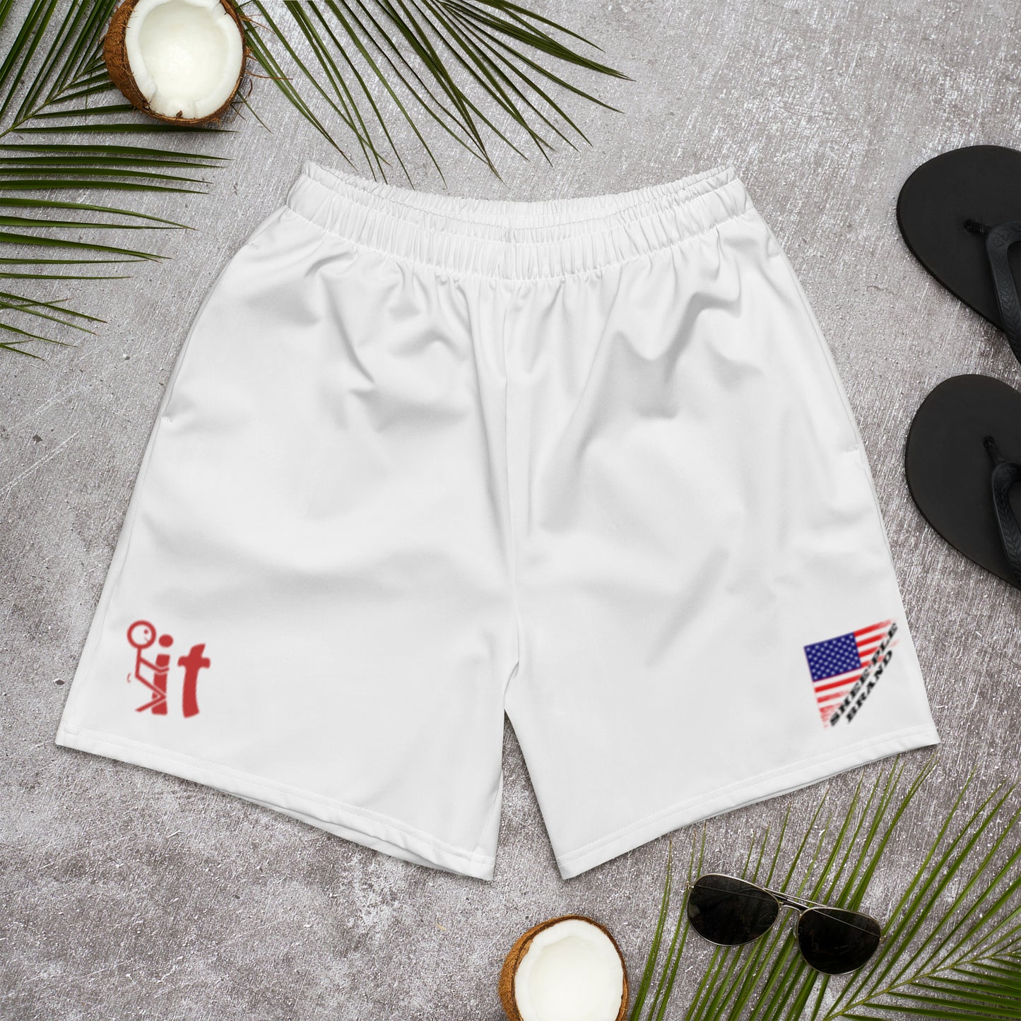 F-iT Men's Athletic Long Shorts