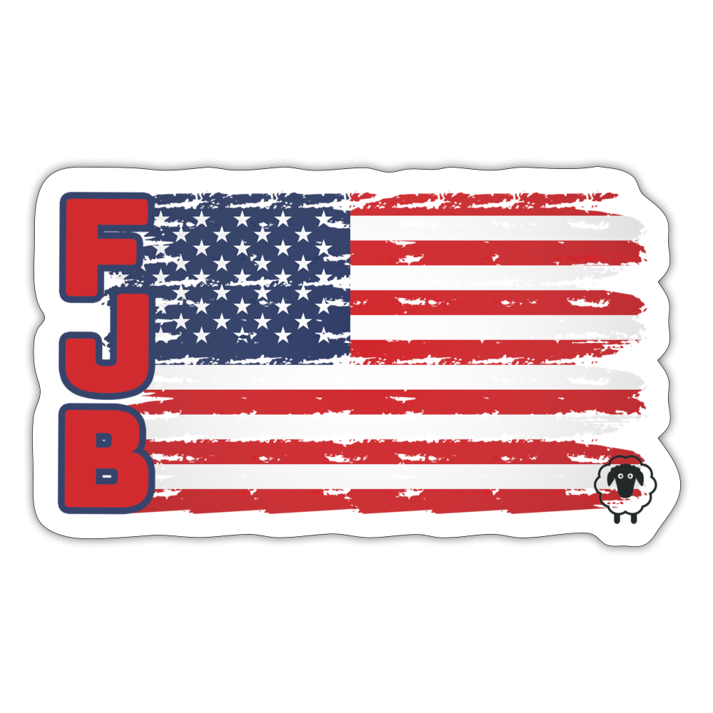 FJB Sheeple Sticker - white matte