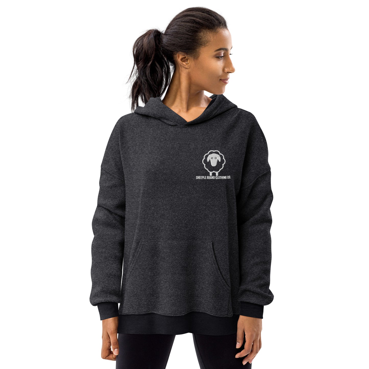 Sheeple Unisex comfy fleece hoodie